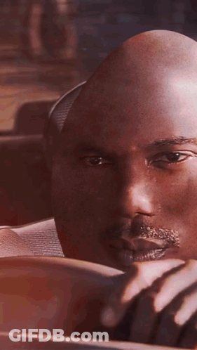 Man Face Close Up With Un GIF