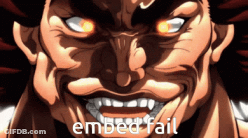 Man Face Embedded Fail GIF