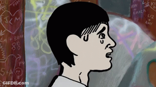 Man Face Graffiti Brad GIF