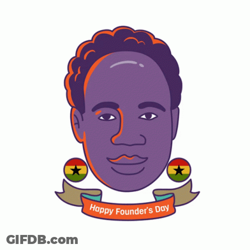 Man Face Happy Founder's Day GIF