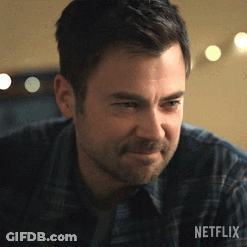 Man Face Netflix Logo GIF