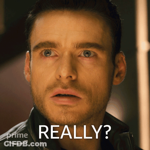 Man Face Saying Really GIF
