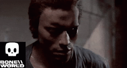 Man Face With Bone World Logo GIF