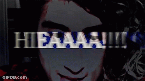 Man Face With Hieaaa Above Him GIF