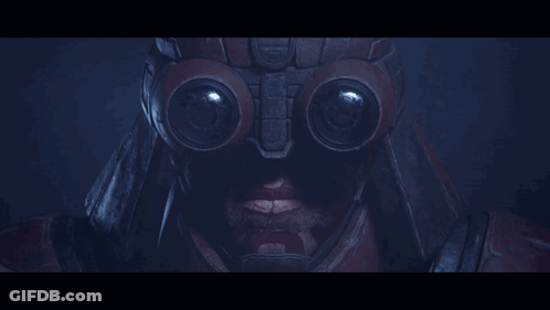 Man Face With Hope Text GIF