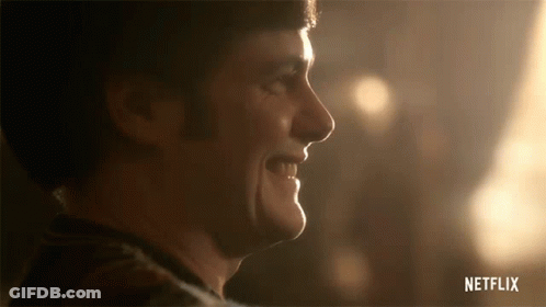 Man Face With Netflix Logo GIF