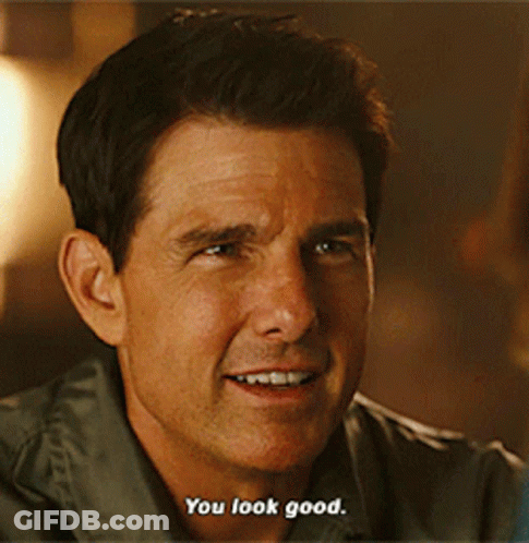 Man Face You Look Good GIF