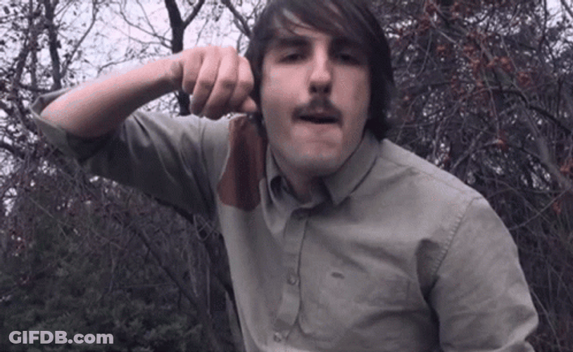 Man Falling Down The Coin GIF