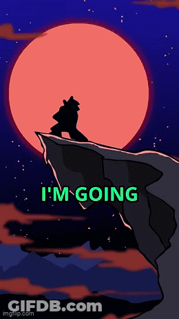 Man Falling Off Cliff With Words War Crimes GIF