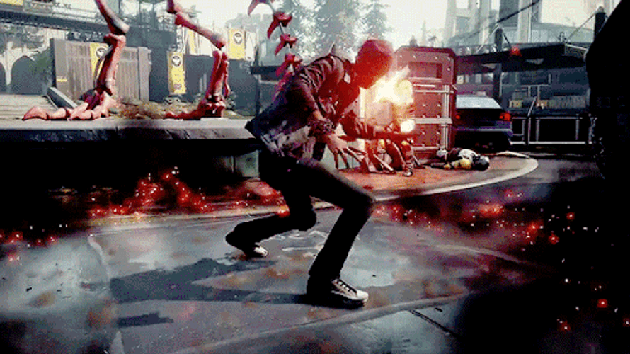 Man Fire Bending GIF