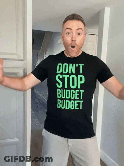 Man Flexing Don't Stop Budget Shirt GIF