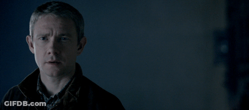 Man Flirting With Sherlock Holmes GIF