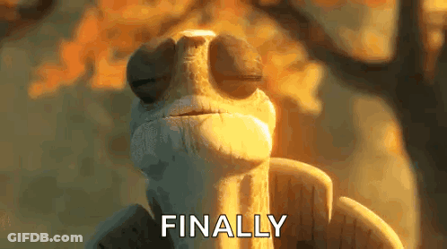 Man Flying Saying Im Finally Free GIF
