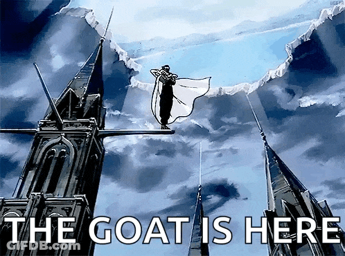 Man Flying With The Goat Is Here GIF