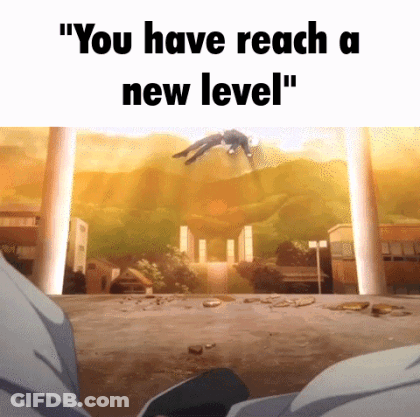 Man Flying With You Have Reached A New Level GIF