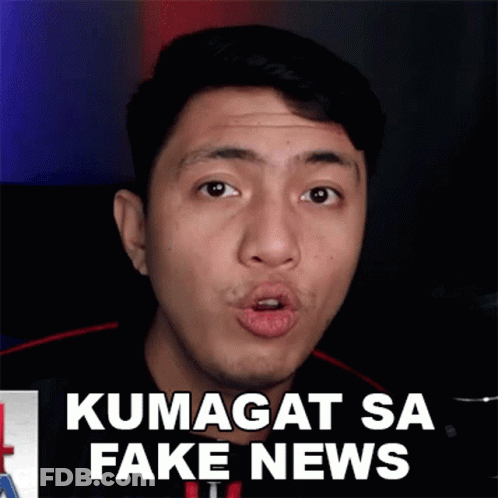 Man Funny Face Mic Kumagat Sa Fake News GIF