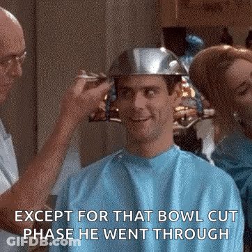 Man Getting Haircut In Barber Shop GIF