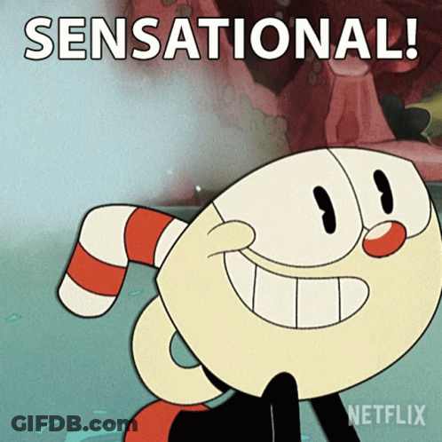 Man Getting Teeth Examined By Dentist Saying Congrats GIF