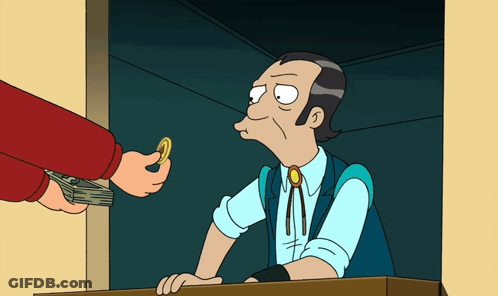 Man Giving Another Man Money GIF