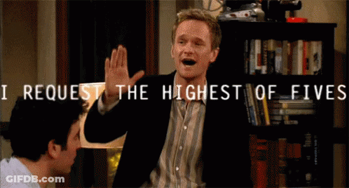 Man Giving High Five I Request The Highest Of Fives GIF