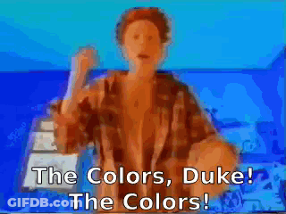 Man Giving Middle Finger With The Colors Duke The Colors GIF