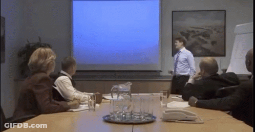 Man Giving Presentation To Group GIF