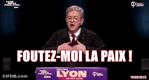 Man Giving Speech At Podium Saying Lyon GIF