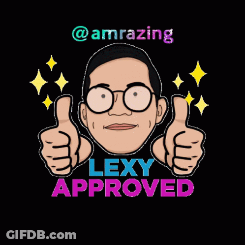 Man Giving Thumbs Up Lexy Approved GIF