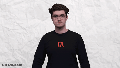 Man Giving Thumbs Up Never Chalked GIF