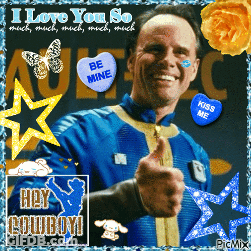 Man Giving Thumbs Up With I Love You So Much Much Much Much Much Much GIF