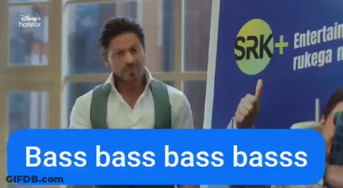 Man Giving Thumbs Up With SRK Sign GIF