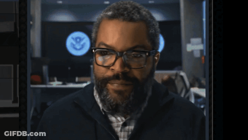 Man Glasses Beard U.S. Homeland Security Sign GIF