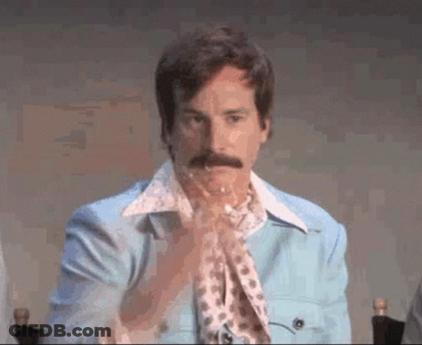 Man Glitter Bomb Sprinkled Fierce Face GIF
