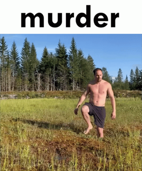 Man Got Sunk In Swamp GIF