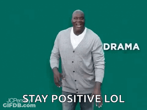 Man Gray Cardigan Laughing Anxiety Stay Positive Lol GIF