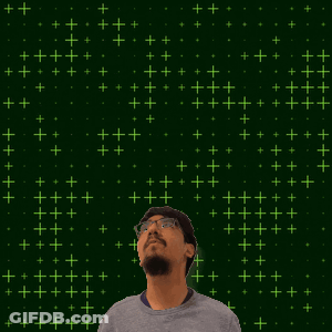 Man Green Background Number 2 GIF