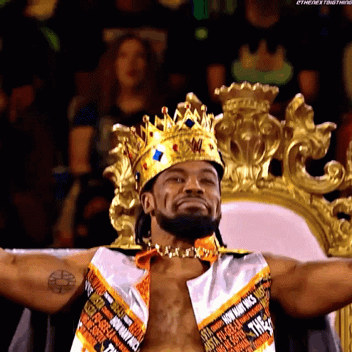Man Hailed As King GIF
