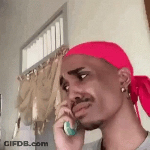 Man Hang Up It's Over GIF