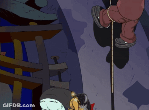 Man Hanging From Rope Ay Dick Already Dead GIF