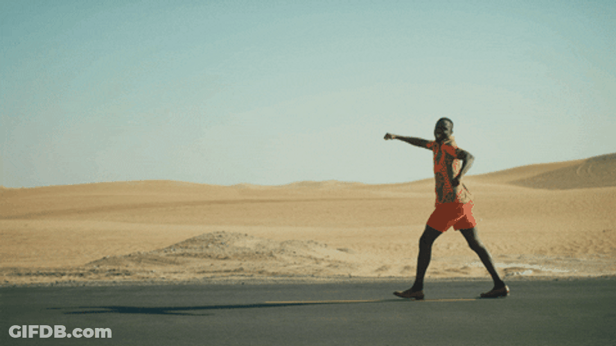 Man Happy Hopping Its Friday Feels Meme GIF