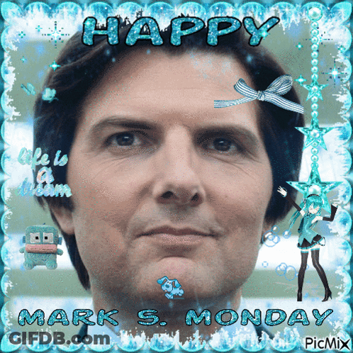 Man Happy Mark S. Monday GIF