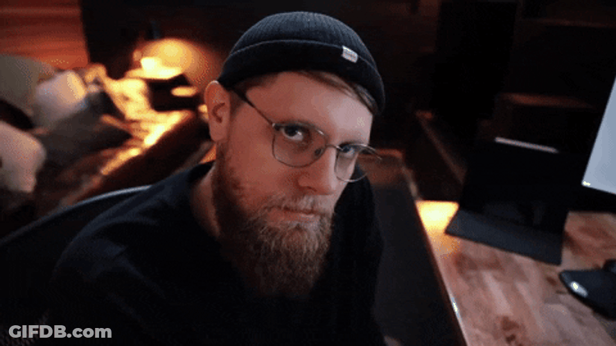 Man Head Down F Up GIF