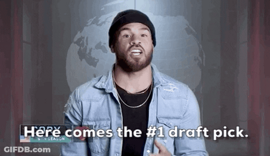 Man Here Comes First Auto Draft Pick GIF