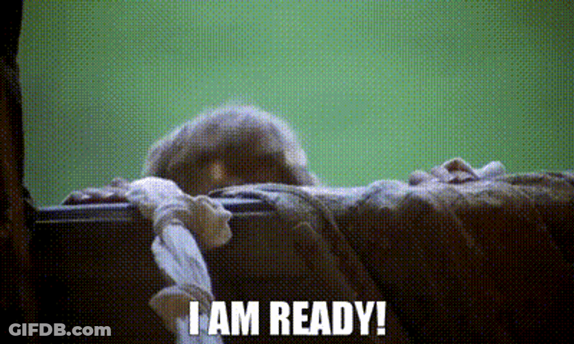 Man Hiding I'm Ready GIF