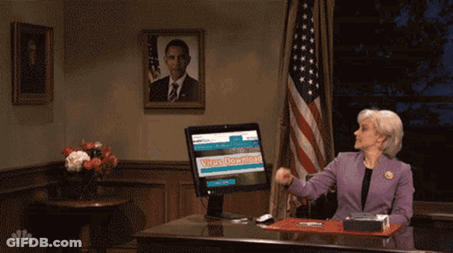 Man Hitting Technology GIF