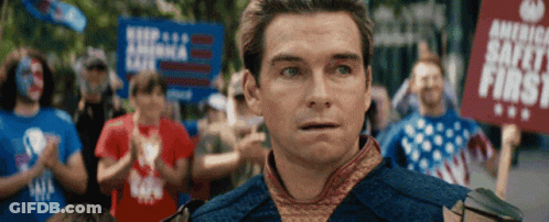 Man Holding America Safety First Sign GIF