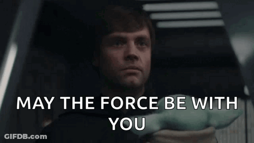 Man Holding Baby May The Force Be With You GIF