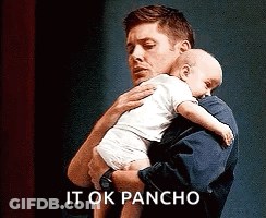Man Holding Baby Says It Ok Pancho GIF