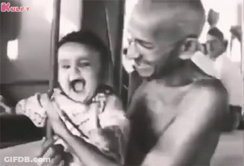 Man Holding Baby GIF