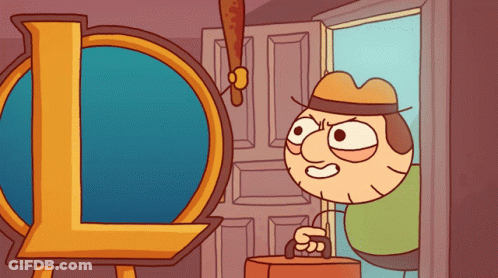 Man Holding Bat And Briefcase GIF